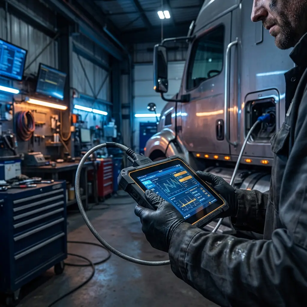Diesel truck electrical system diagnostics