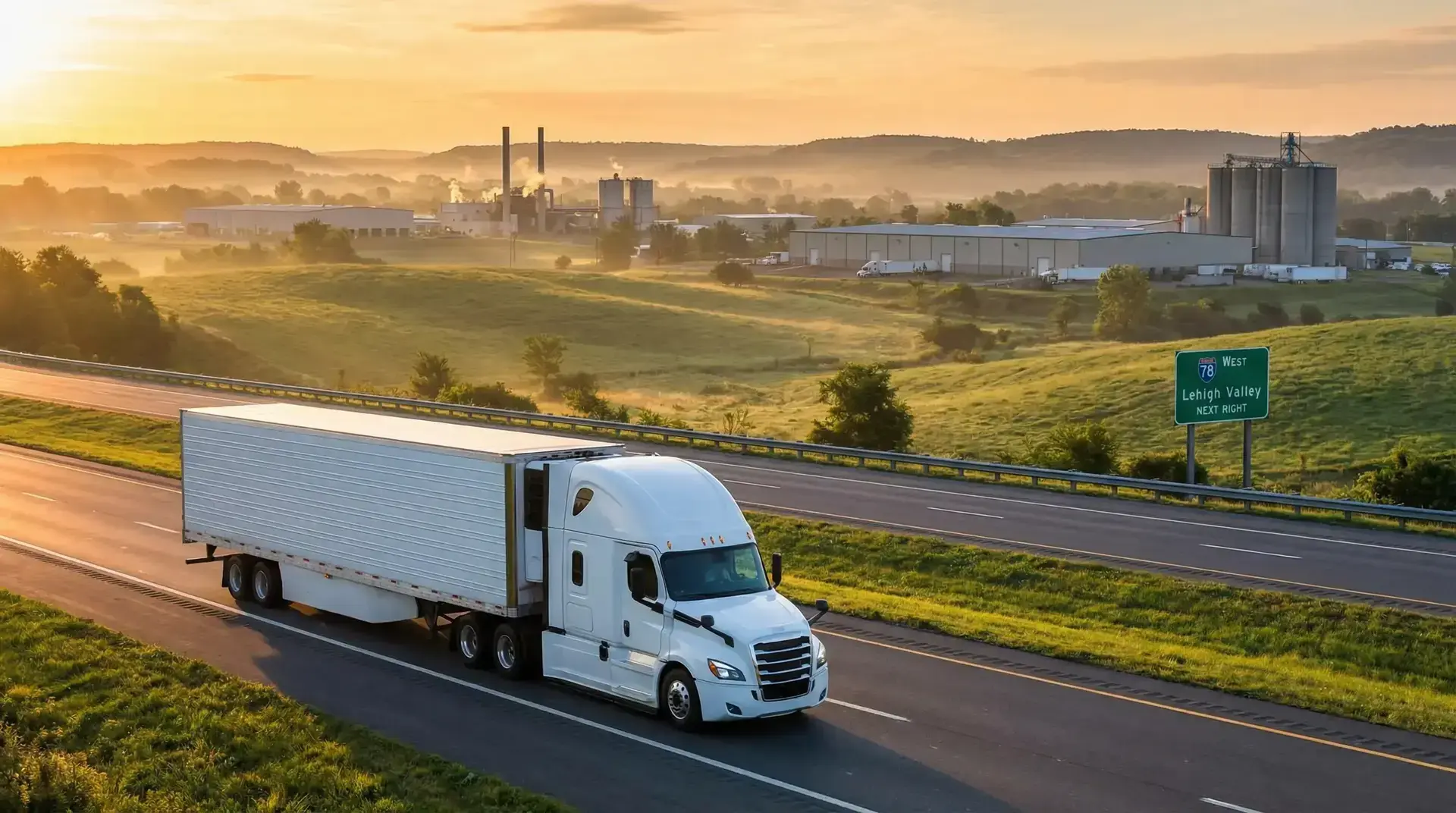 Trucking in the Lehigh Valley Pennsylvania