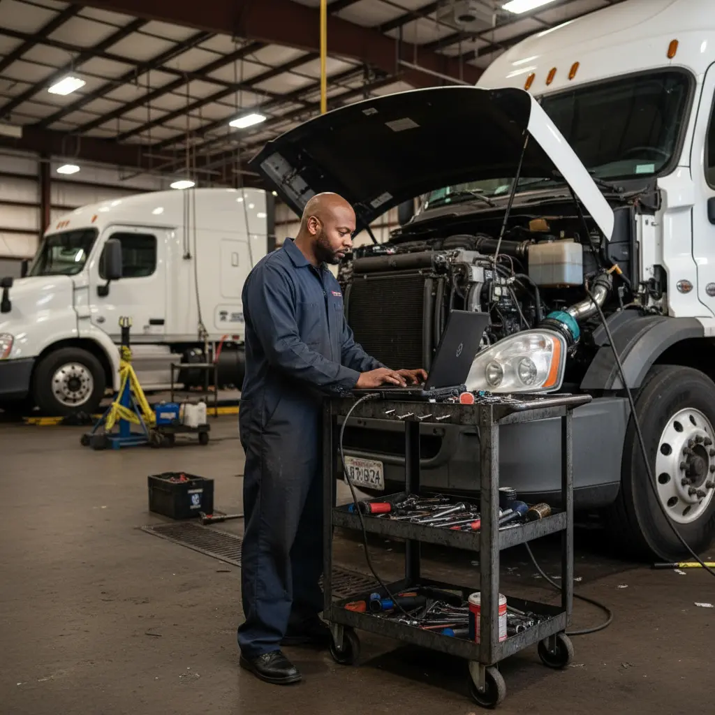 Engine diagnostics service